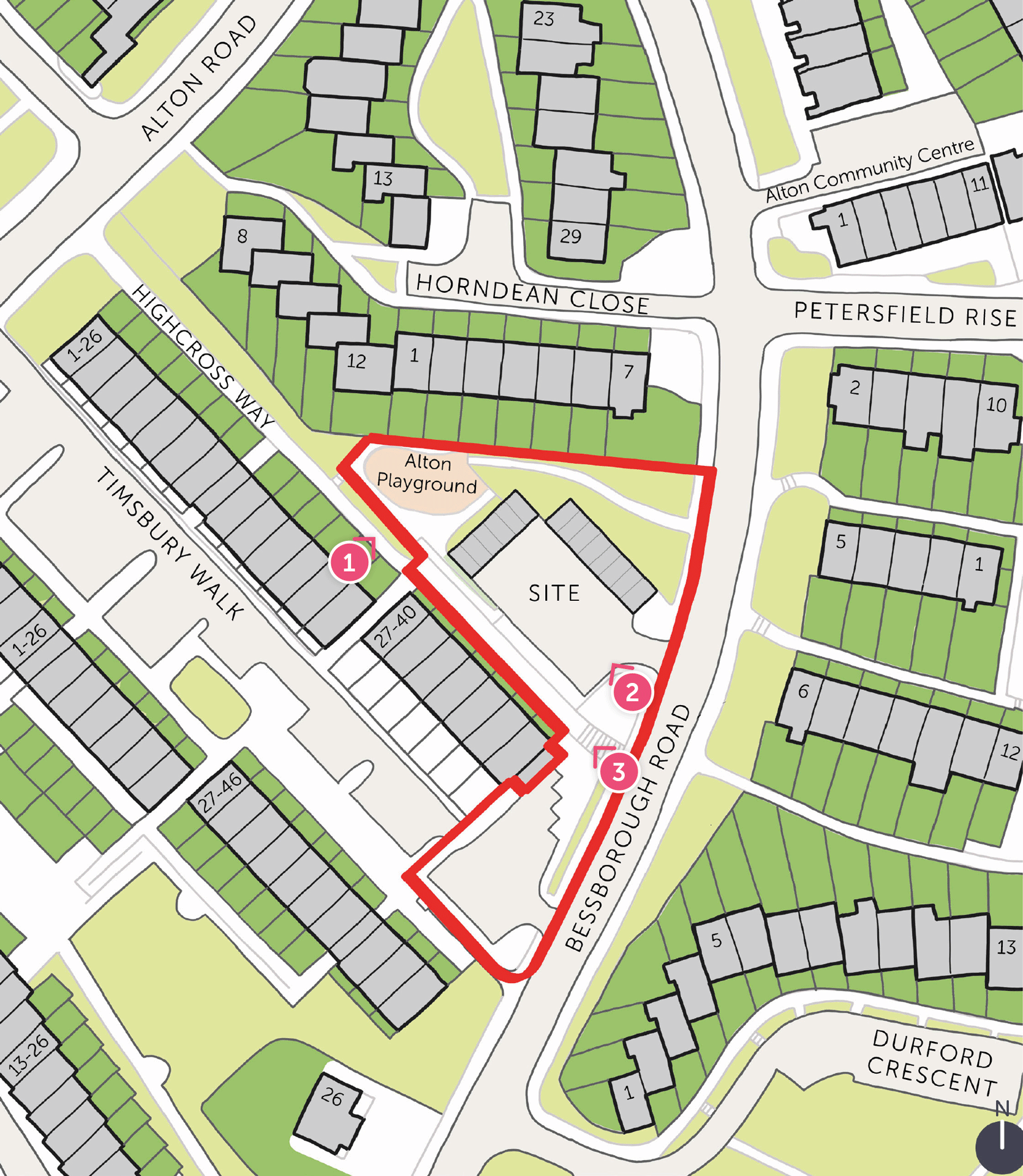 Bessborough Road Photo Locations
