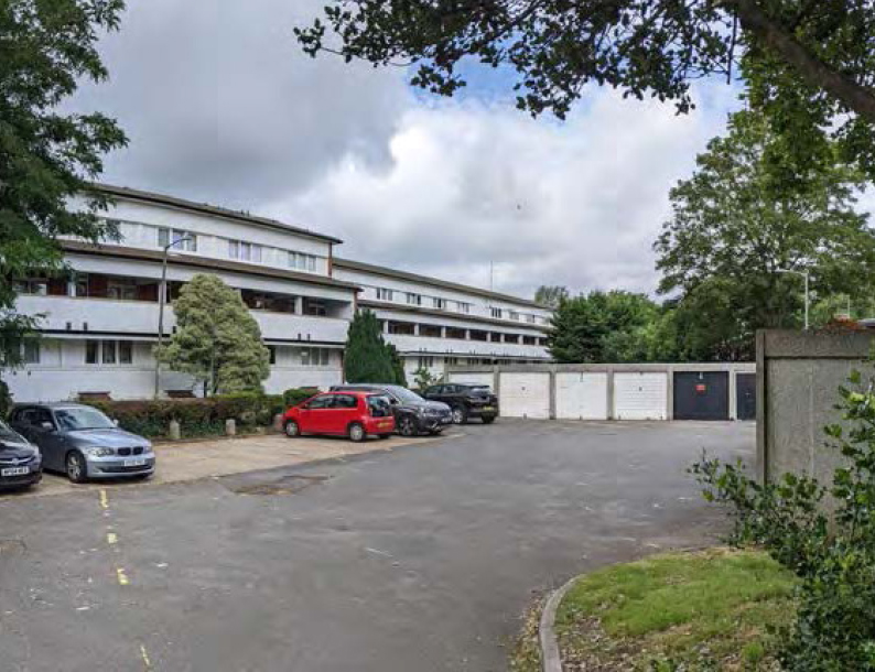 View of site from Bessborough Road